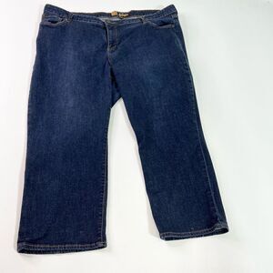 KUT From The Kloth Cropped Jeans Women's 20W Blue Skinny Capri Denim